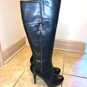 Guess Leather Tall Boots - size 9